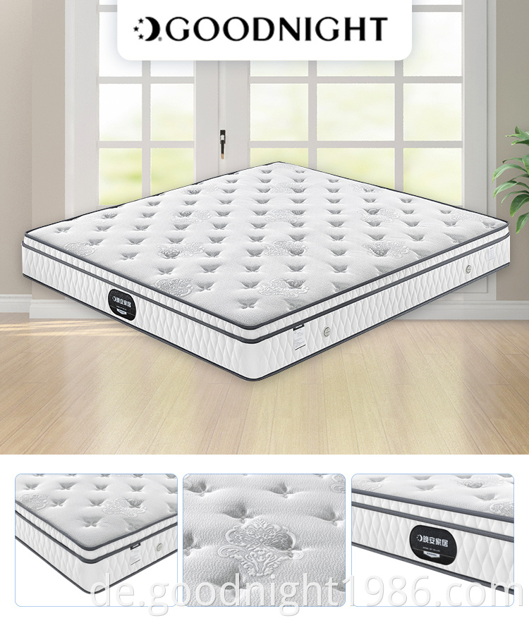 Umweltfreundliche Großhandel bequeme Super King Sleeping Small Double Memory Foam Matratze